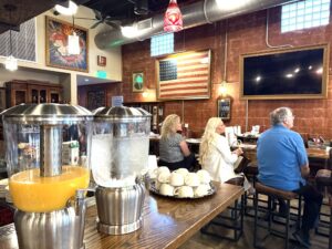 Mac Evoy Resl Estate Co Sales Meeting held at 21st Amendment Distillery in Vero Beach.