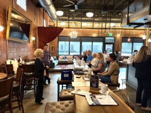 Mac Evoy Resl Estate Co Sales Meeting held at 21st Amendment Distillery in Vero Beach.