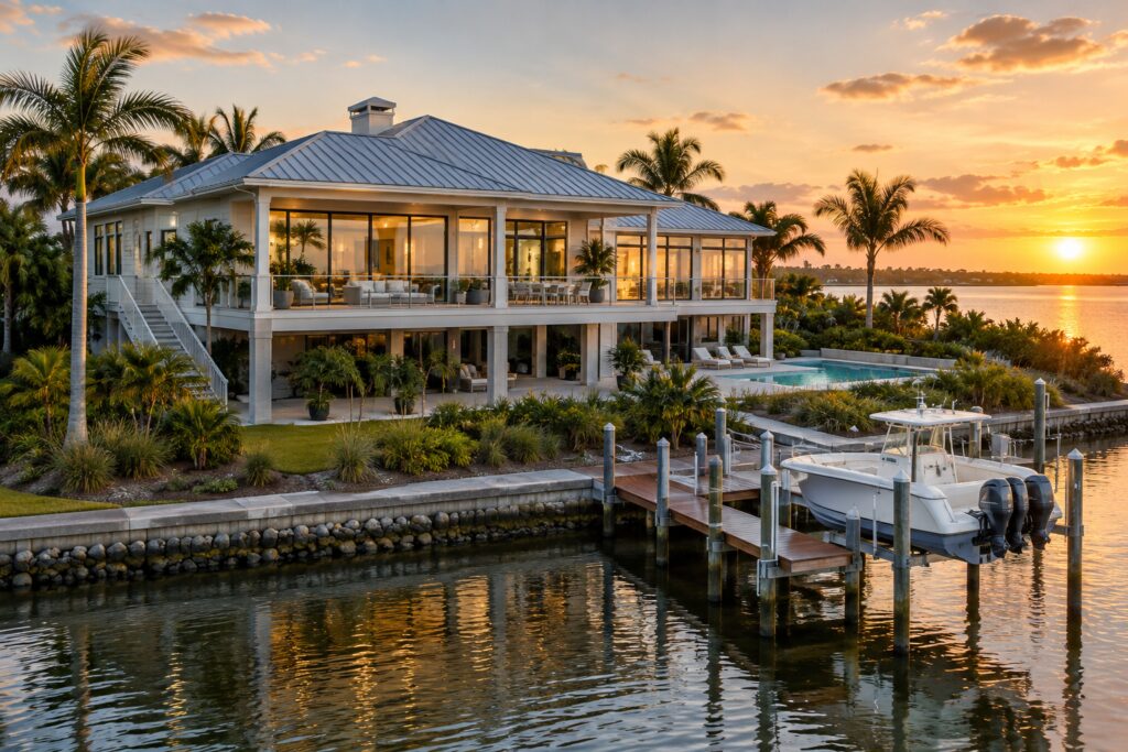 King-Tide-Ready Dock-to-Deck Design for Vero Beach's 32963 Waterfront Estates