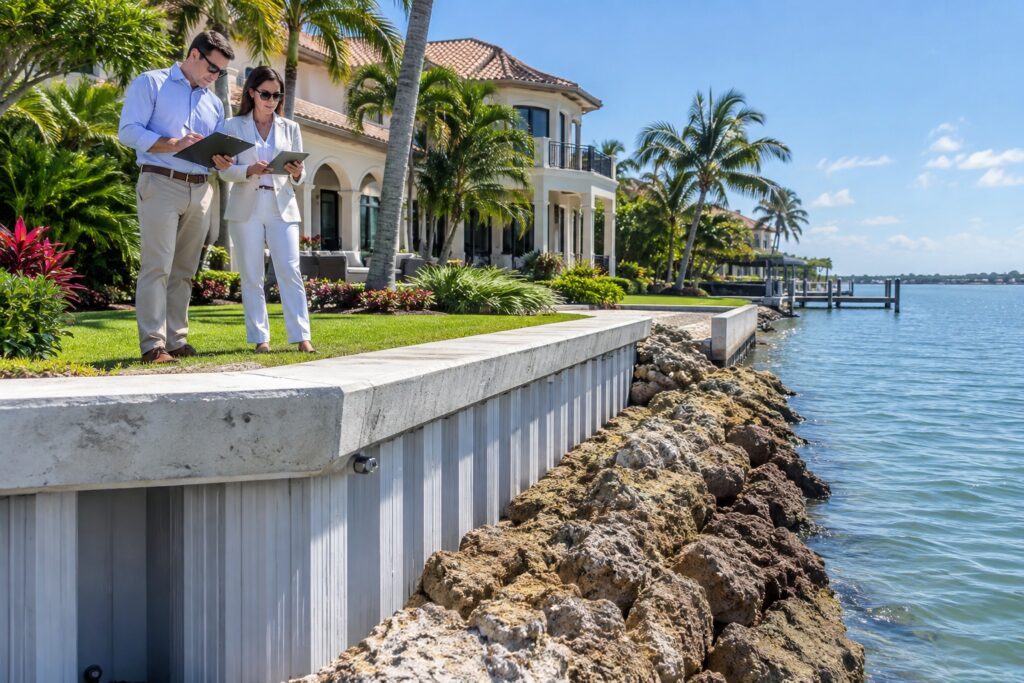 What Vero Beach Buyers Should Know About Seawall Engineering Before Closing
